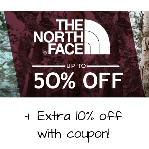 North Face Clearance Up to 50 off + Extra 10 off