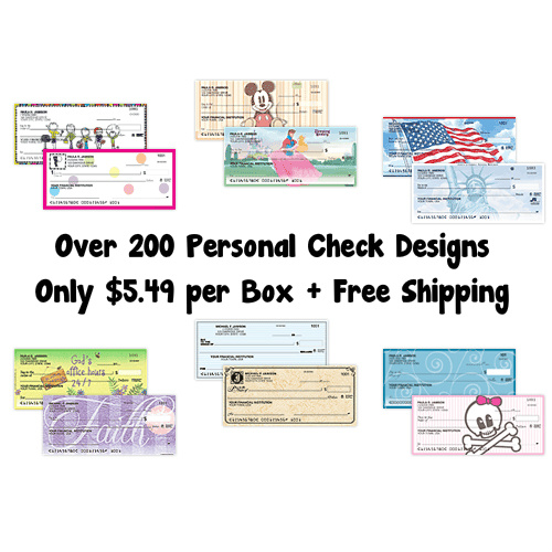 Personal Checks 549 Per Box Free Shipping
