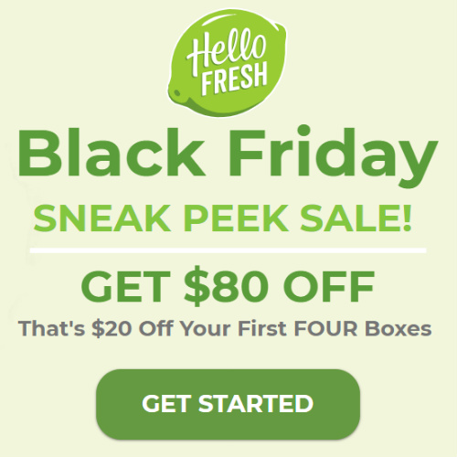 HelloFresh Coupon Meals for 4.99 per Serving + Free S/H
