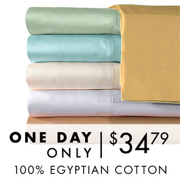 600TC Egyptian Cotton Sheet Sets : $34.79 Any Size | MyBargainBuddy.com