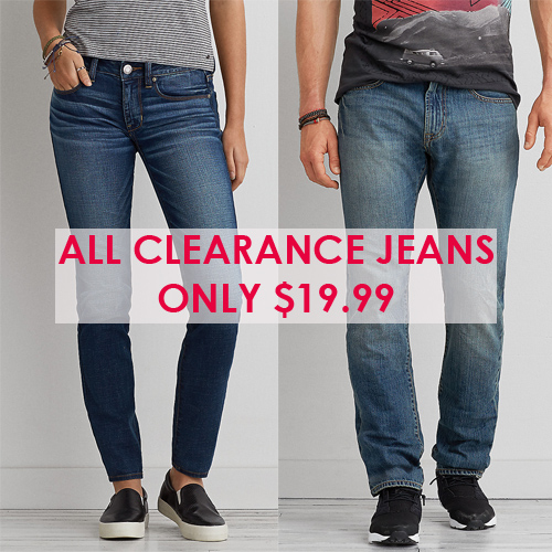 Up to 71% off American Eagle Jeans : Only $19.99 | MyBargainBuddy.com