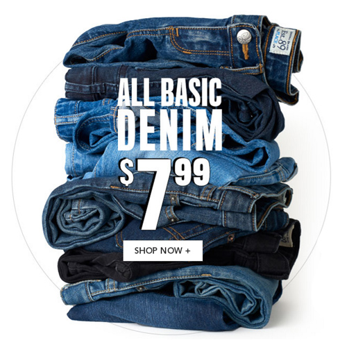 The Children’s Place Basic Jeans : Only $7.99 | MyBargainBuddy.com
