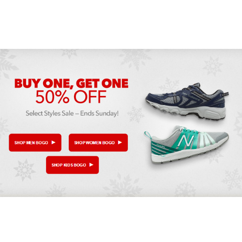 New Balance Sneakers : Buy 1, Get 1 Half Off | MyBargainBuddy.com