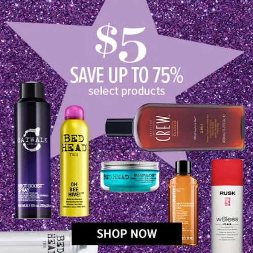 Beauty Brands 5 Sale Up to 75 off Hair Care Products