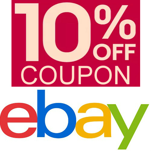 Rare ebay Coupon : 10% off any order