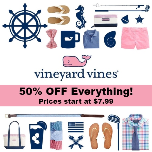 50 off All Vineyard Vines Styles for the Whole Family Prices start