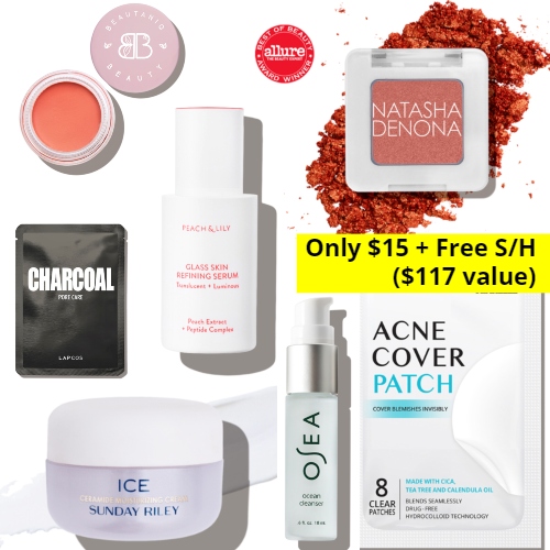 Allure July Beauty Box Only 15 + Free S/H