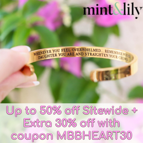 Mint & Lily Coupon Up to 65 off Sitewide + Extra 30 off code MBBML30